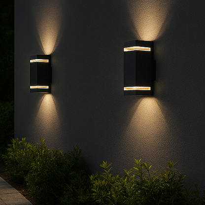 EXTERA – Modern Outdoor Wall Light with Waterproof LED Light