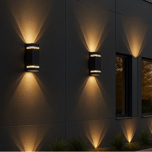 EXTERA – Modern Outdoor Wall Light with Waterproof LED Light