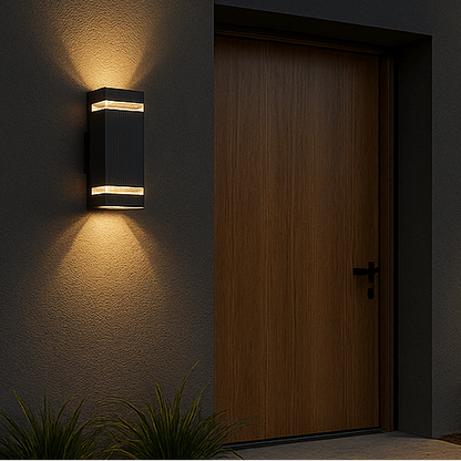 EXTERA – Modern Outdoor Wall Light with Waterproof LED Light