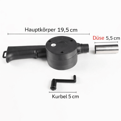 FIREBOOST – Manual Grill Blower for Quick Ignition