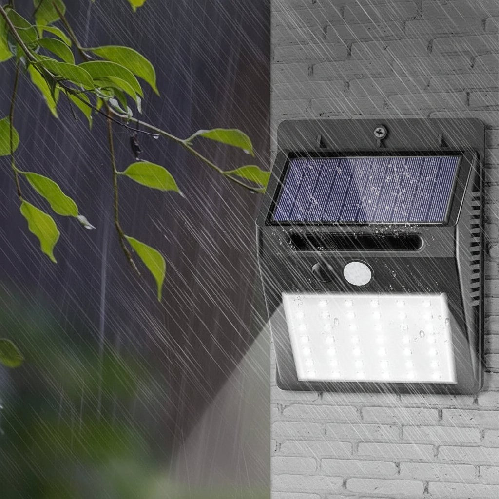 SOLARTRIGGER – Solar wall light with motion sensor for outdoor use