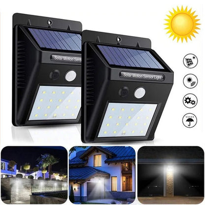 SOLARTRIGGER – Solar wall light with motion sensor for outdoor use