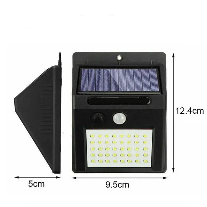SOLARTRIGGER – Solar wall light with motion sensor for outdoor use