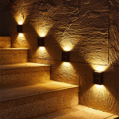 LUMINIZE – Wireless Solar LED Lights with Twilight Sensor & IP65 Protection