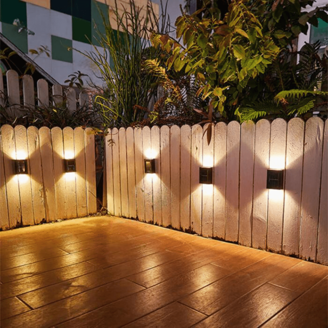 LUMINIZE – Wireless Solar LED Lights with Twilight Sensor & IP65 Protection