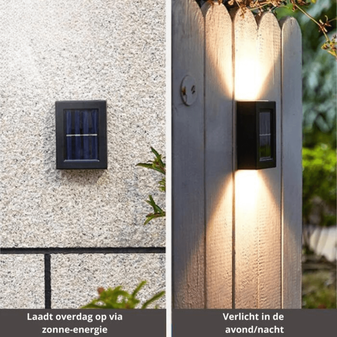 LUMINIZE – Wireless Solar LED Lights with Twilight Sensor & IP65 Protection