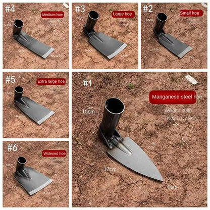 HACKRA – Steel garden hoe for weeding and digging