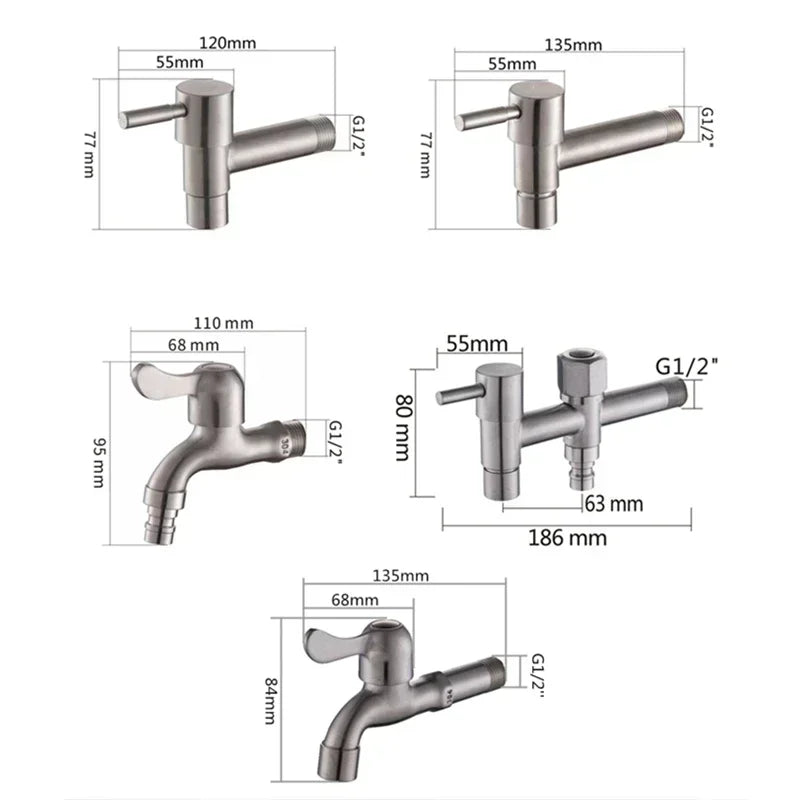 GARDENPRO – Premium Stainless Steel Outdoor Faucet