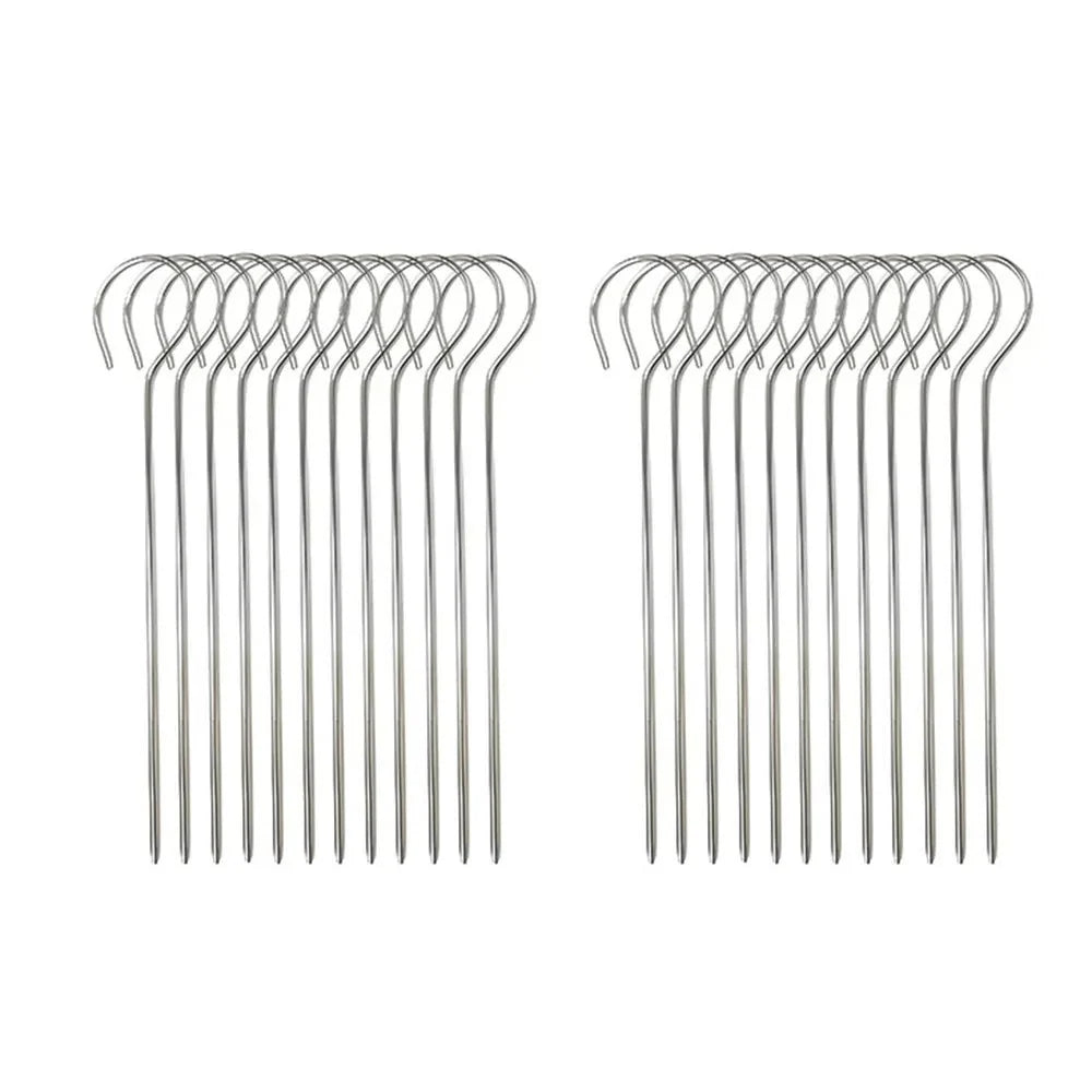 AIRSKEWER – Stainless Steel Grill for Air Fryer with Skewer Holder