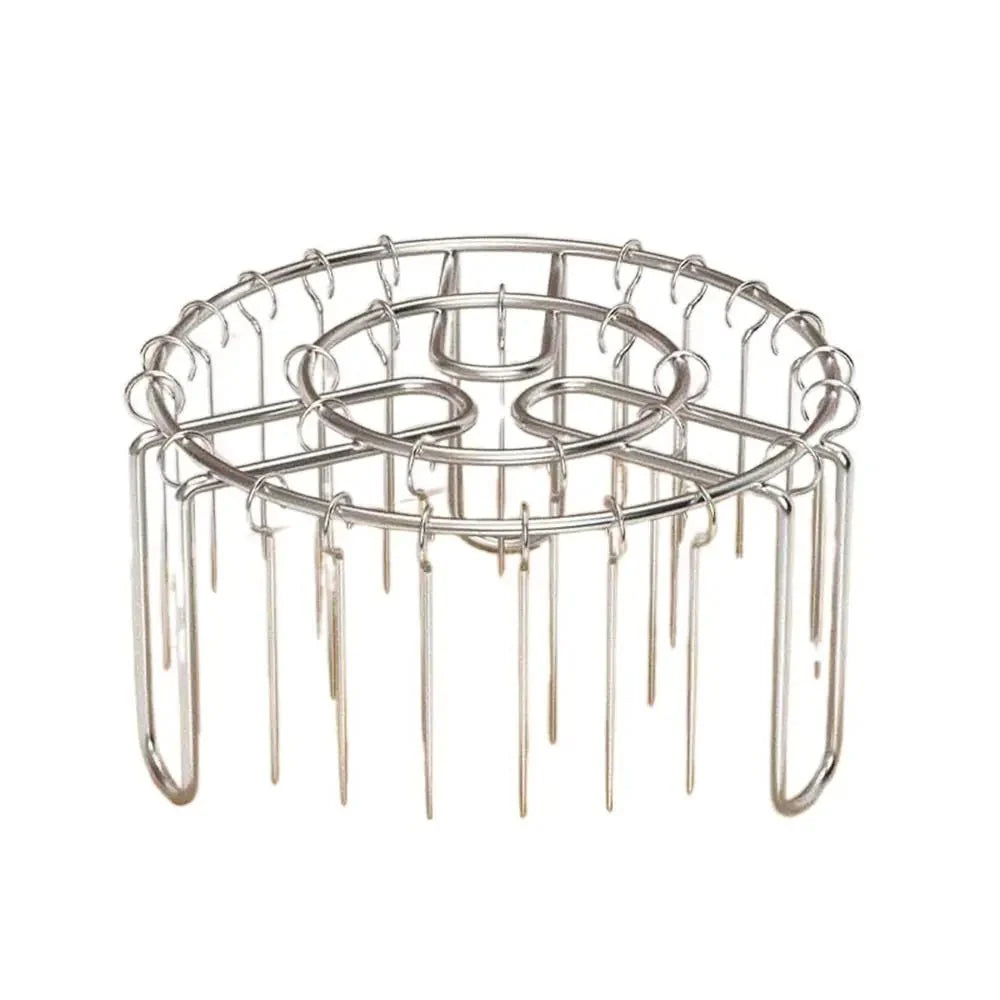 GRILLVERT – Stainless Steel Grill Grate for Vertical Grilling with Skewer Holder