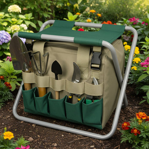 FOLDIGROW – Compact Foldable Garden Tool Set, Durable for Home Garden & Travel