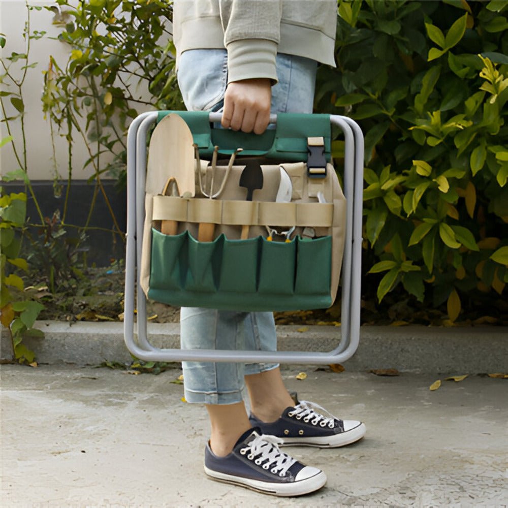 FOLDIGROW – Compact Foldable Garden Tool Set, Durable for Home Garden & Travel