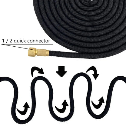 WATERWING – Flexible High-Pressure Garden Hose with Spray Gun