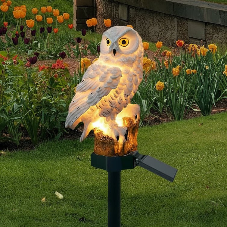 ECOOWL – Decorative Solar Owl Outdoor Light for Garden Decoration