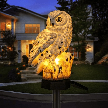 ECOOWL – Decorative Solar Owl Outdoor Light for Garden Decoration