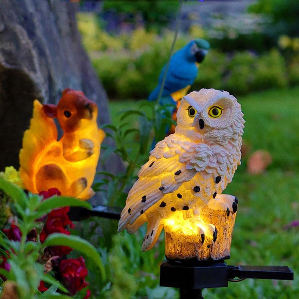 ECOOWL – Decorative Solar Owl Outdoor Light for Garden Decoration