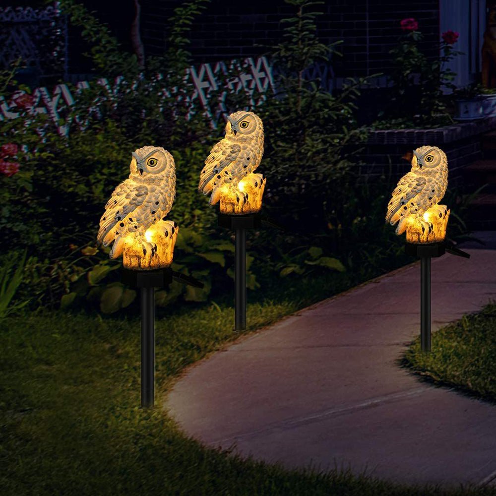 ECOOWL – Decorative Solar Owl Outdoor Light for Garden Decoration