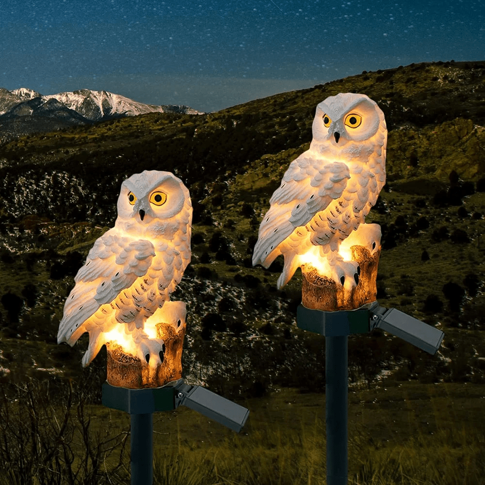 ECOOWL – Decorative Solar Owl Outdoor Light for Garden Decoration