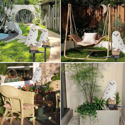 ECOOWL – Decorative Solar Owl Outdoor Light for Garden Decoration
