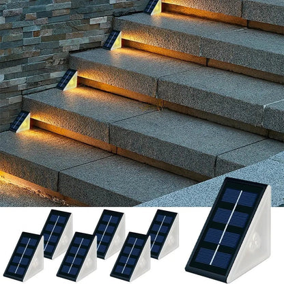 LICHTSONNE – Solar Step Lights for Garden Paths & Outdoor Areas