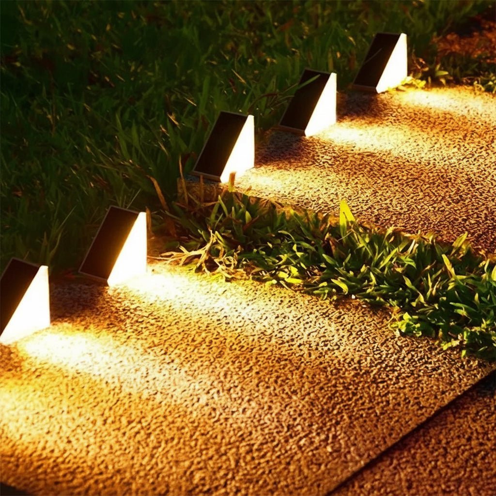 LICHTSONNE – Solar Step Lights for Garden Paths & Outdoor Areas