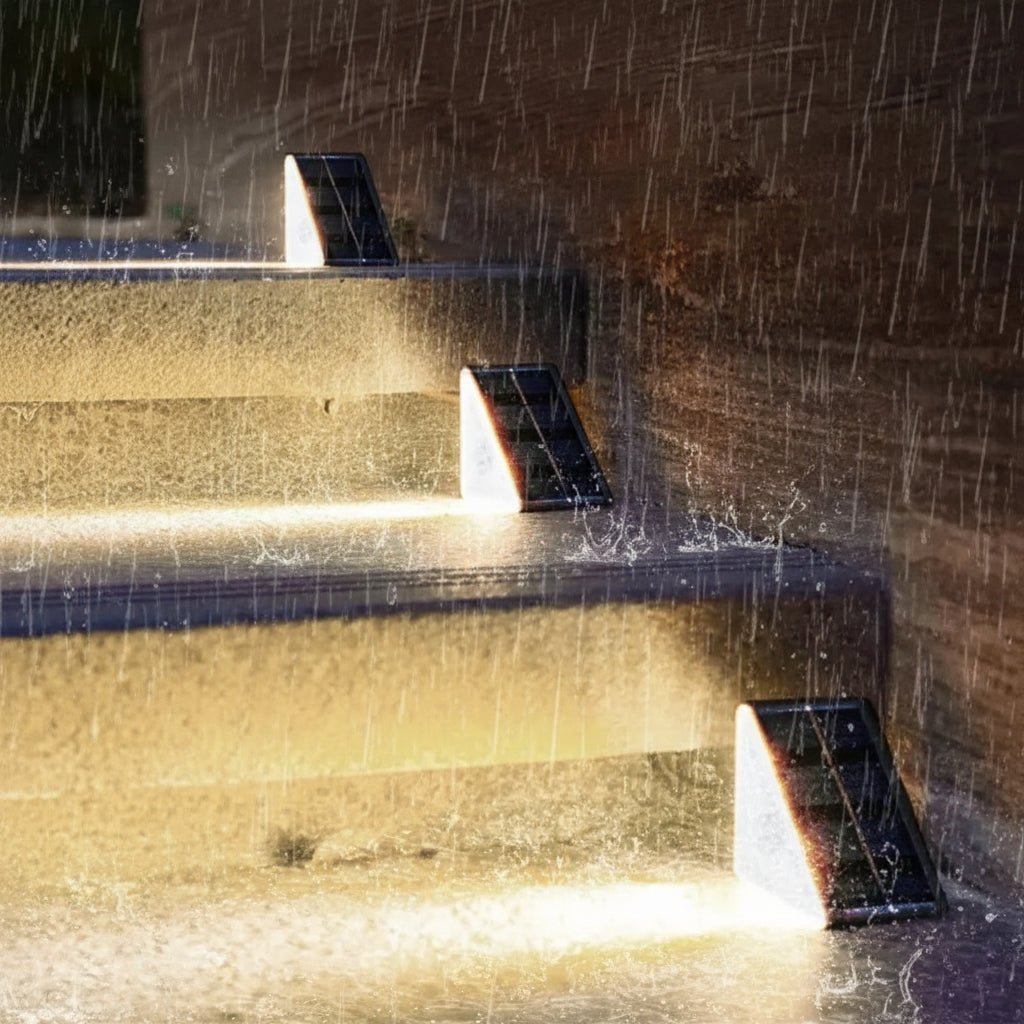 LICHTSONNE – Solar Step Lights for Garden Paths & Outdoor Areas