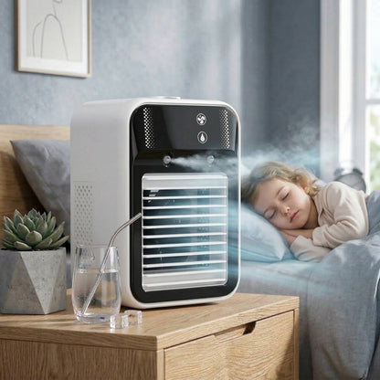 Ventilateur rafraîchisseur d'air portable personnel pour chambre