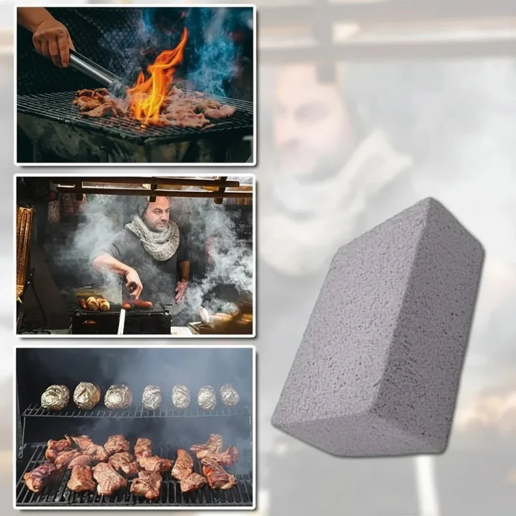 SMOKESCRUB – Grill Cleaner Stones for Thorough BBQ Cleaning