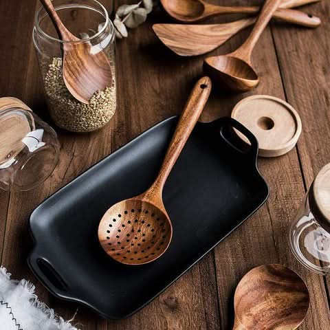 TEAKCRAFT - High-quality teak wood kitchen utensils for durable and stylish cooking