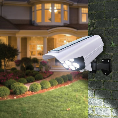 Intelligent solar reflector with motion detection for security and lighting