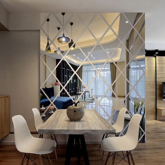MIRRASHAPE – Modern 3D Wall Mirror for Creative Room Design