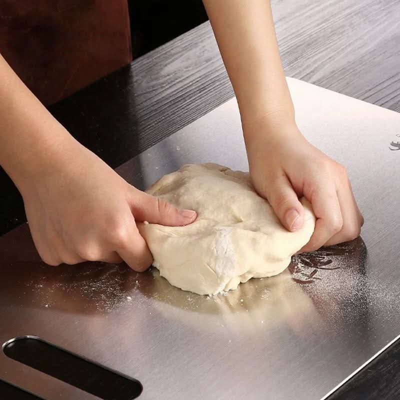 TITANEDGE - Antibacterial Stainless Steel Cutting Board for Maximum Hygiene and Durability in the Kitchen