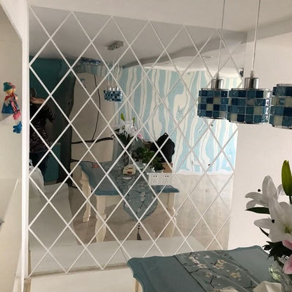 MIRRASHAPE – Modern 3D Wall Mirror for Creative Room Design