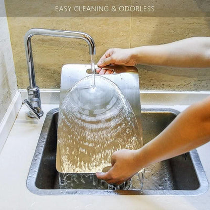 TITANEDGE - Antibacterial Stainless Steel Cutting Board for Maximum Hygiene and Durability in the Kitchen