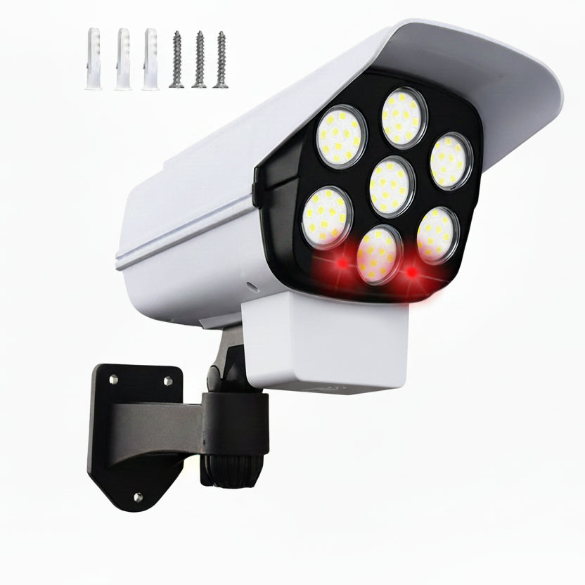 Intelligent solar reflector with motion detection for security and lighting