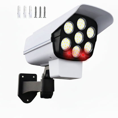 Intelligent solar reflector with motion detection for security and lighting