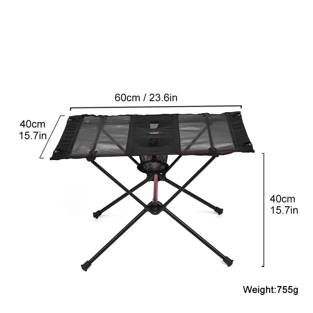 ADVENTUREPRO – Folding Camping Table Made of Aluminum for On the Go