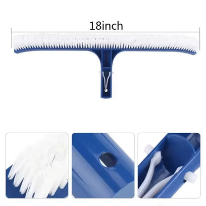 POOLSCRUB – Wide Pool Brush for Thorough and Effortless Pool Cleaning