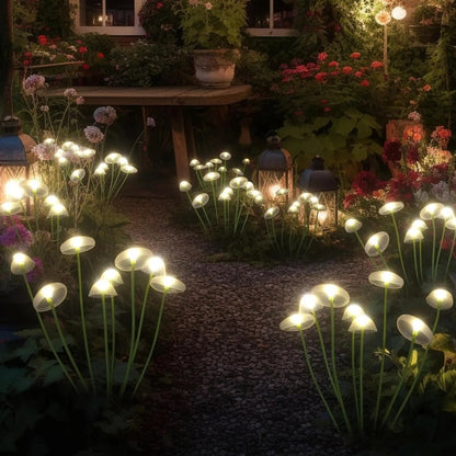GARTENPERLE – Solar Jellyfish Mushroom Garden Light