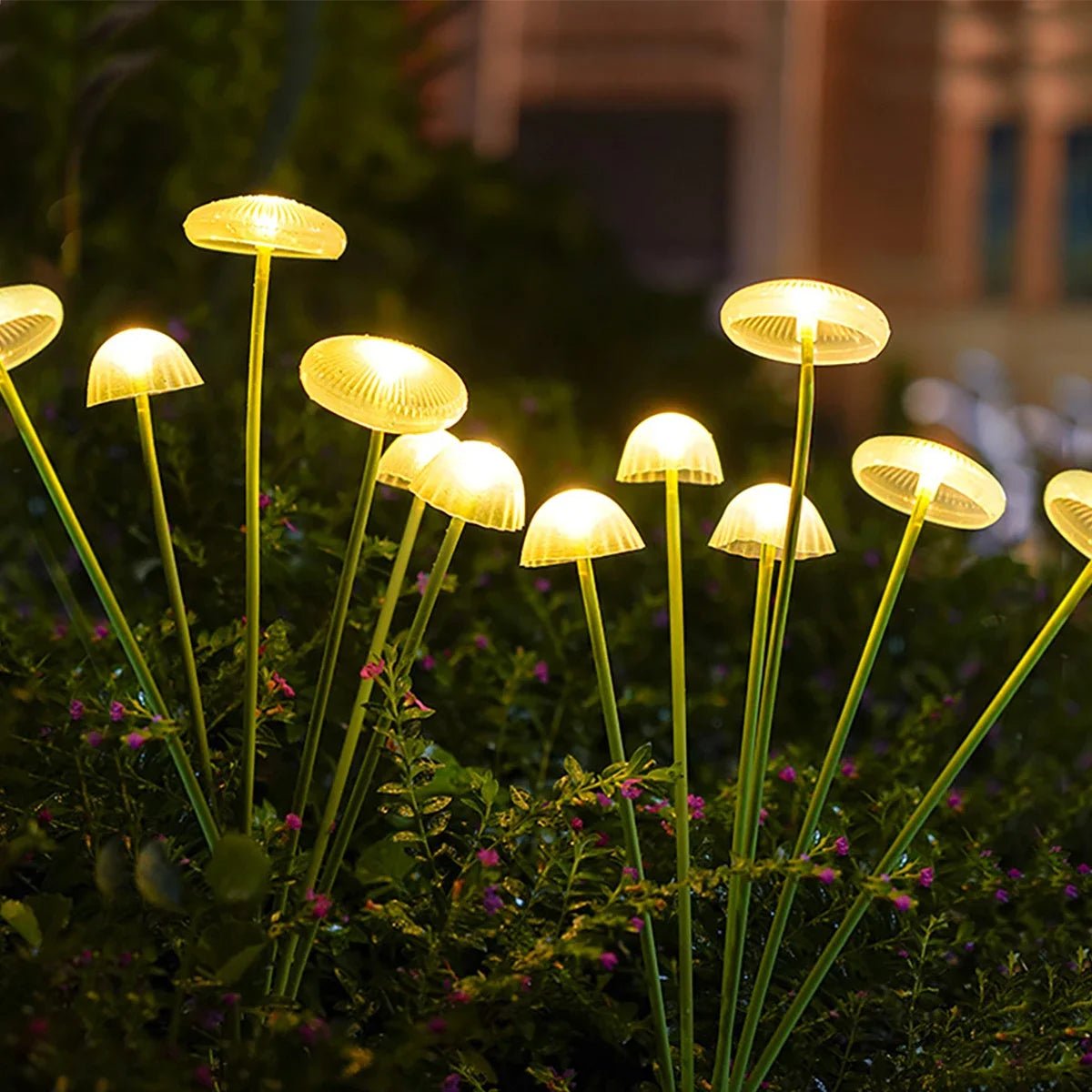 GARTENPERLE – Solar Jellyfish Mushroom Garden Light