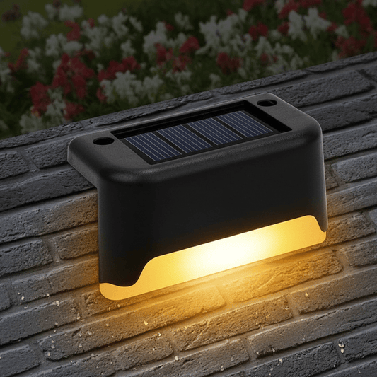 HELIOGLOW – Solar-Powered LED Wall Light for Garden and Terrace