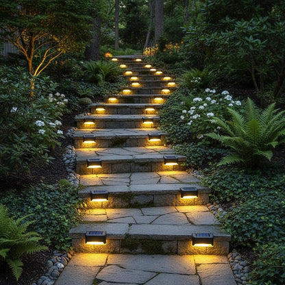HELIOGLOW – Solar-Powered LED Wall Light for Garden and Terrace