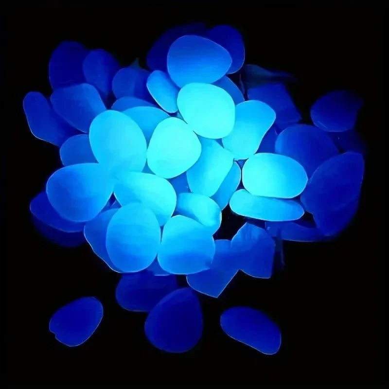 GLOWSTONE KIESEL – Glowing Garden Stones for Magical Night Decoration