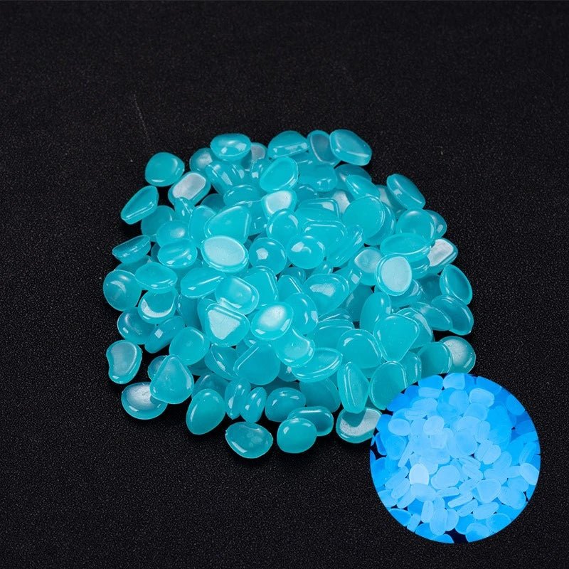 GLOWSTONE KIESEL – Glowing Garden Stones for Magical Night Decoration