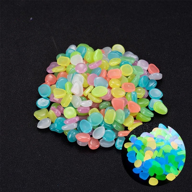 GLOWSTONE KIESEL – Glowing Garden Stones for Magical Night Decoration