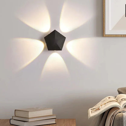 MARPOU – Modern LED Outdoor Wall Light Made of Stainless Steel for Garden & Porch