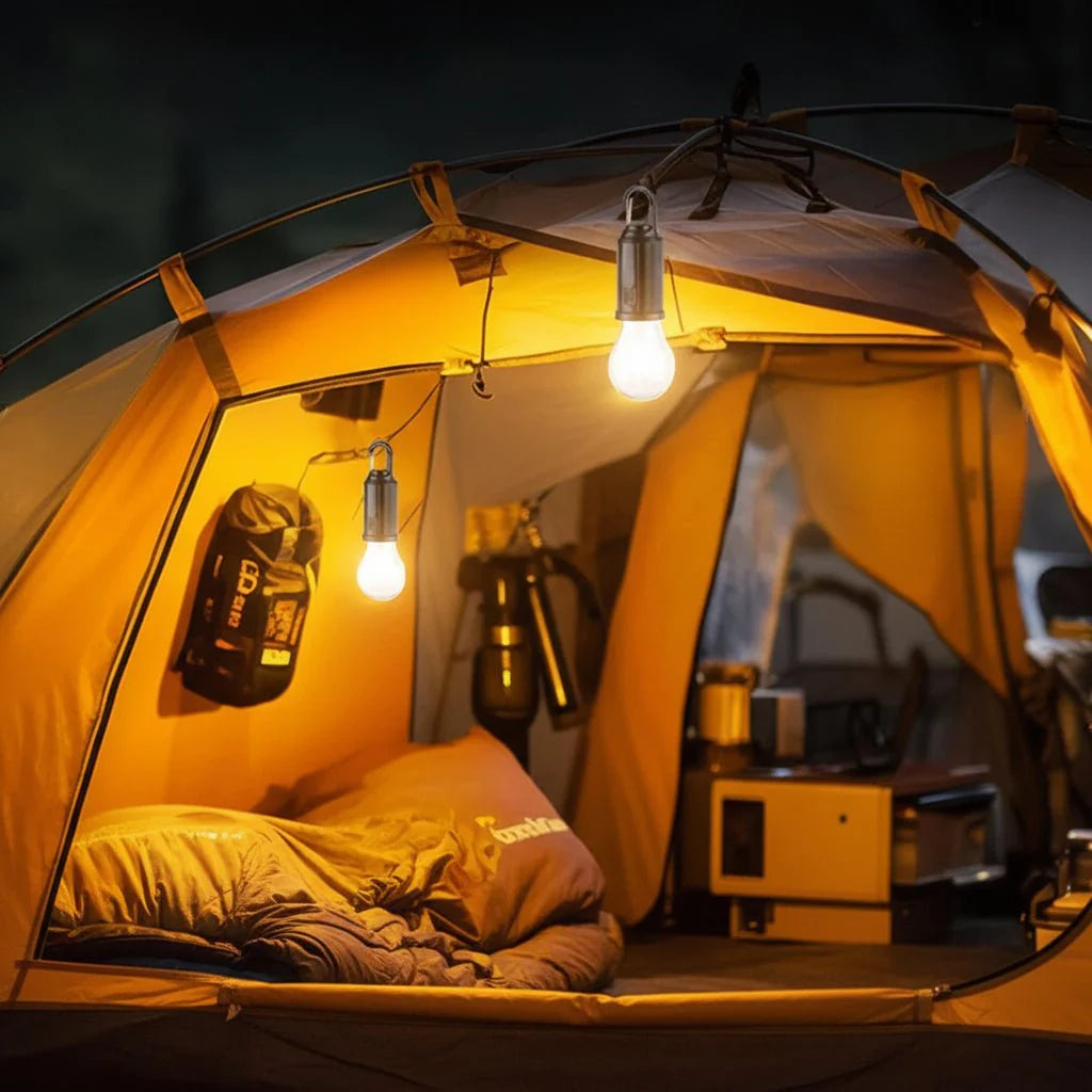 BRIGHTSOL – Solar Camping Light for Flexible Illumination