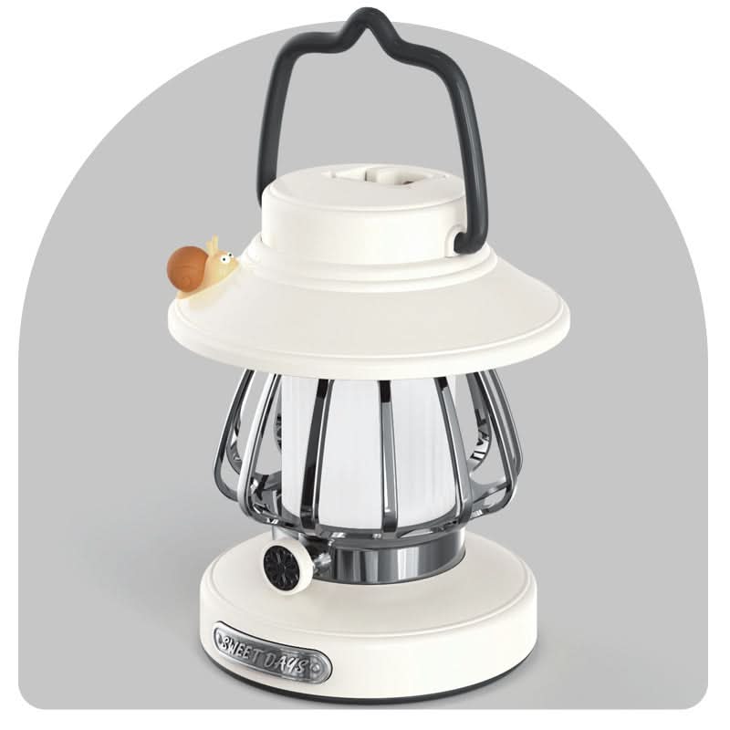 CAMPORA – Retro Portable Outdoor Night Light with Charging Function for Tent & Camping