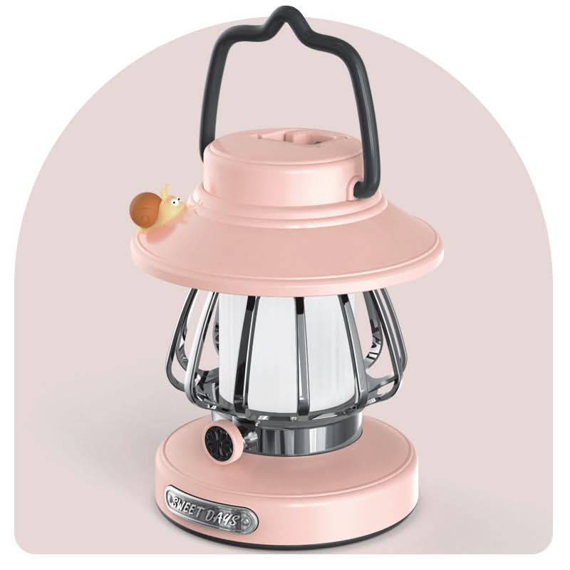 CAMPORA – Retro Portable Outdoor Night Light with Charging Function for Tent & Camping