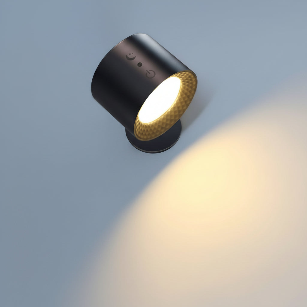 LUMISPIN - LED Wand Lamp – Dimmable & 360° Rotatable for Every Home